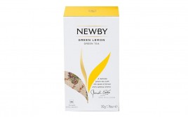 Newby Green Lemon, Green Tea   Box  25 pcs